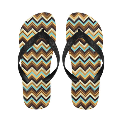 Southwest Pattern Print Design LKS301 Flip Flops