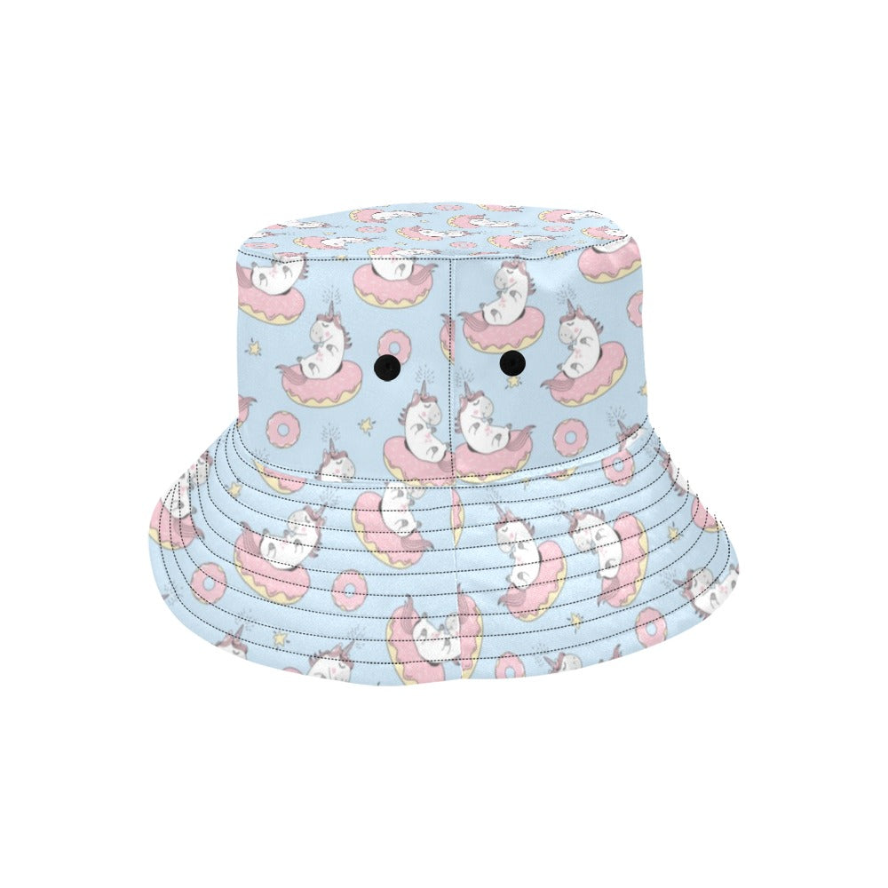 Unicorn Print Design LKS303 Unisex Bucket Hat