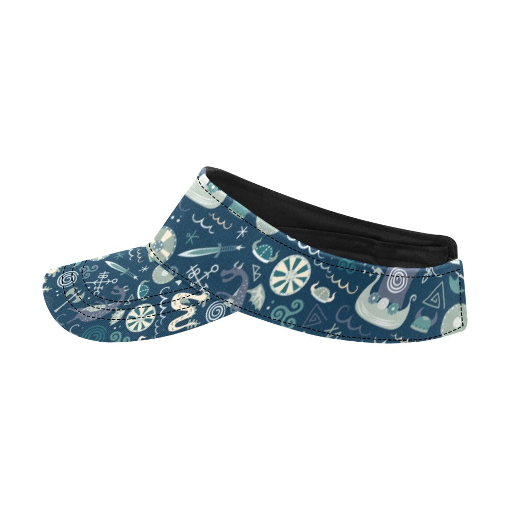 Vikings Print Design LKS305 Unisex Sun Visor
