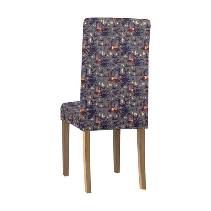 Creepy Graveyard Print Design LKS301 Dining Chair Slipcover