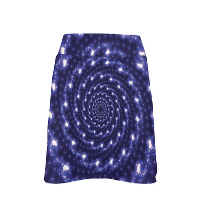 Vortex Print Design LKS305 17" Golf & Pickleball Skort with Pockets