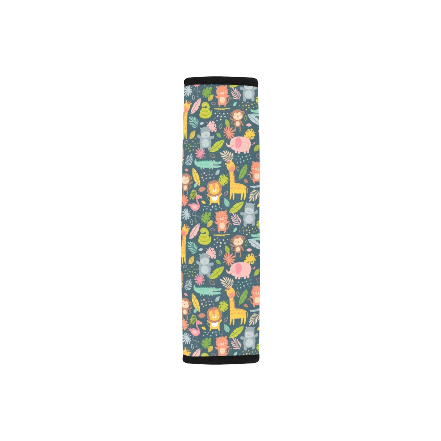 Safari Animal Cartoon Print Design LKS305 Car Seat Belt Cover