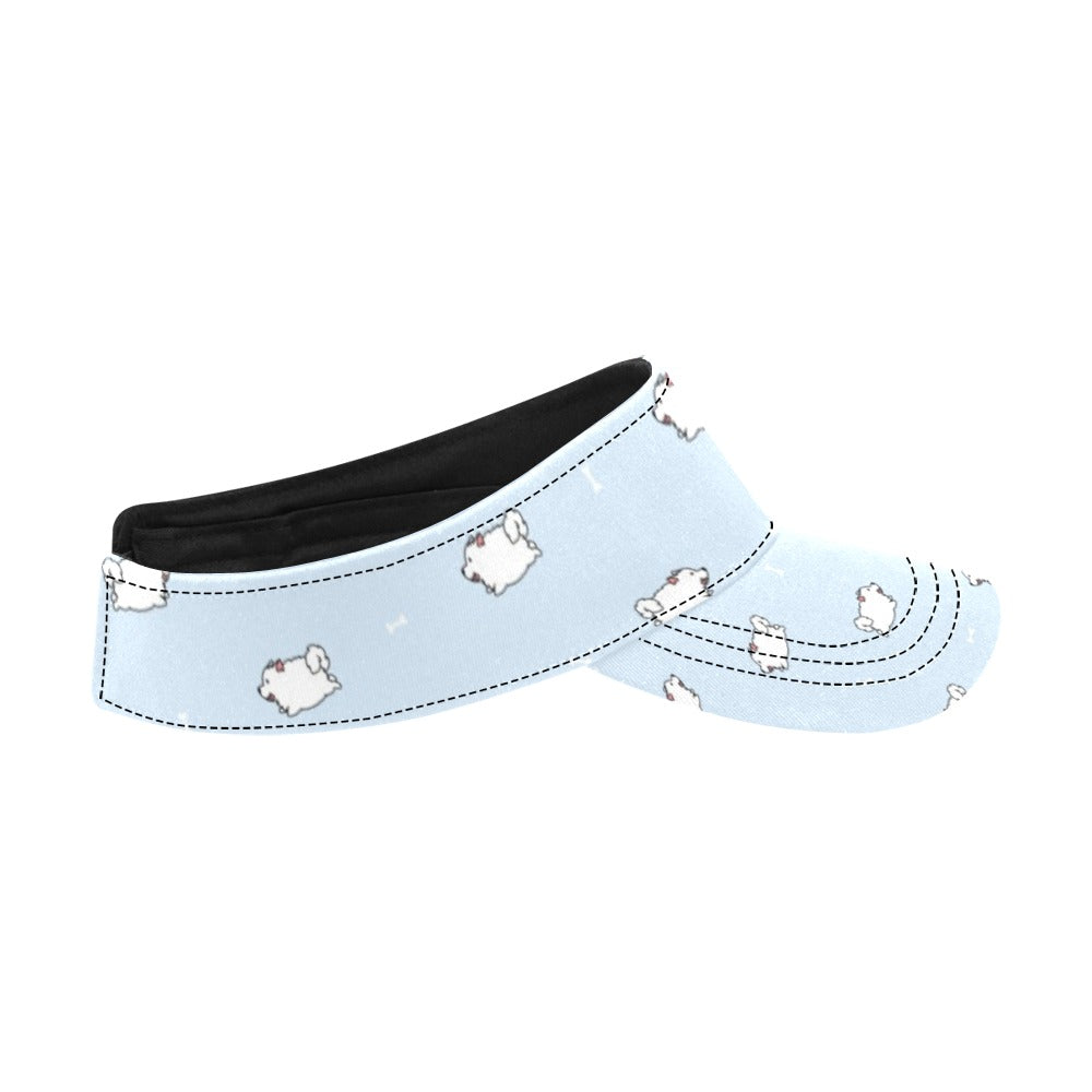 Samoyeds Print Design LKS302 Unisex Sun Visor