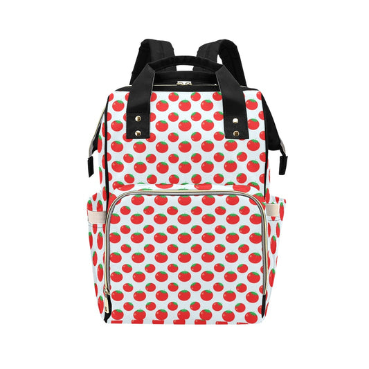 Tomato Print Design LKS307 Diaper Bag Backpack