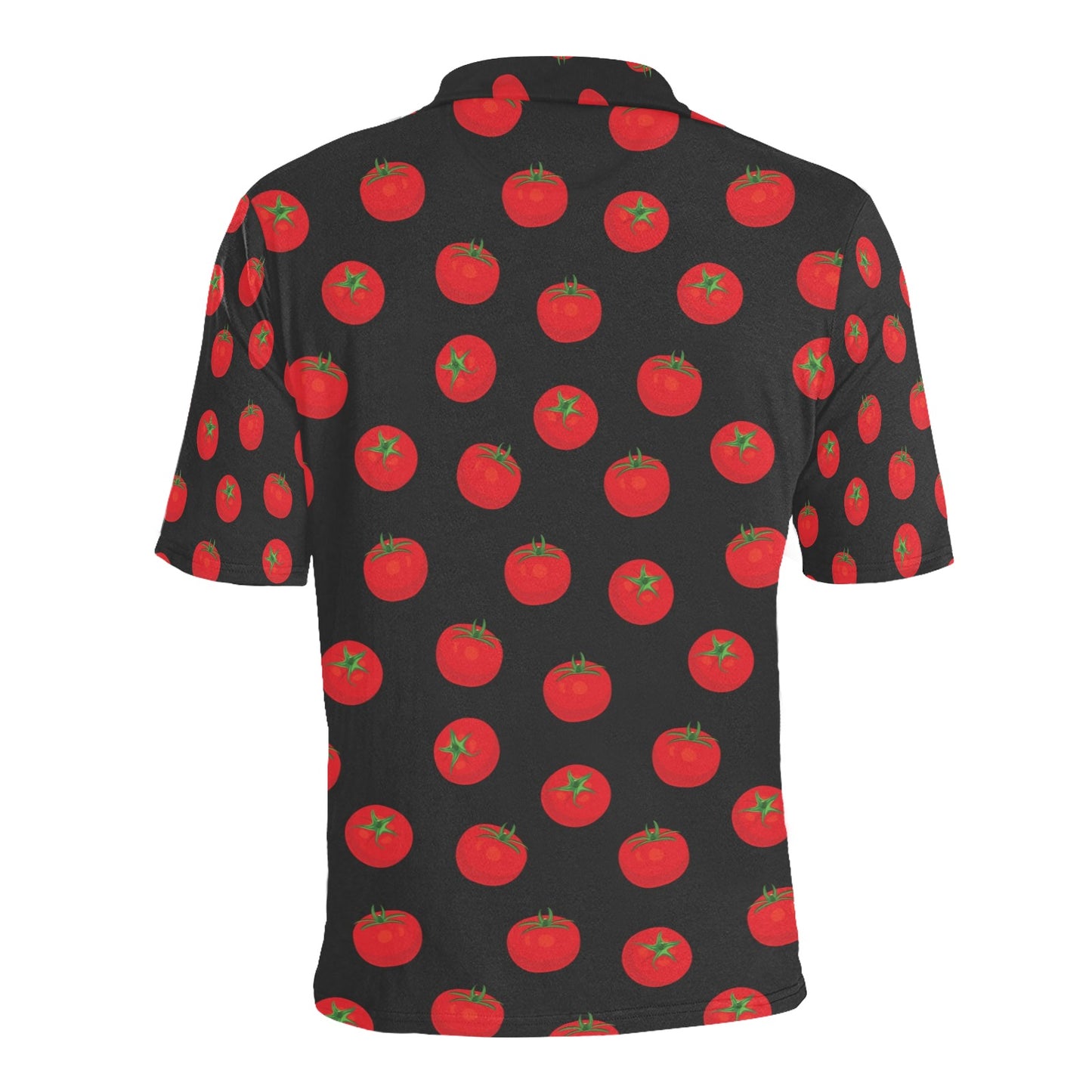 Tomato Print Design LKS305 Men Polo Shirt