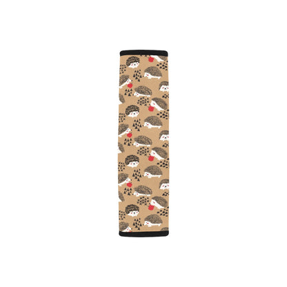 Hedgehog Print Design LKS403 Car Seat Belt Cover