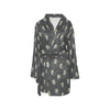 Mummy Print Design LKS305 Women's Fleece Robe