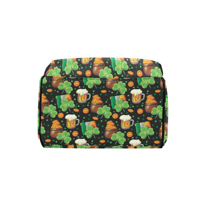 St Patricks Day Print Design LKS303 Diaper Bag Backpack
