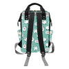 Sheep Print Design LKS404 Diaper Bag Backpack