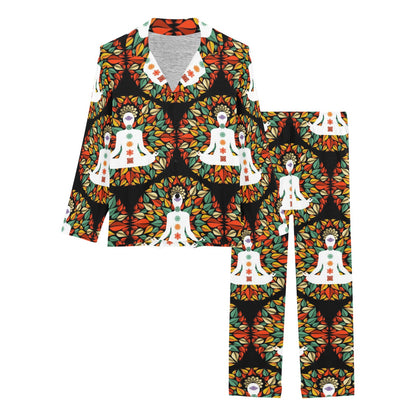 Chakra Yoga Women's Long Pajama Set