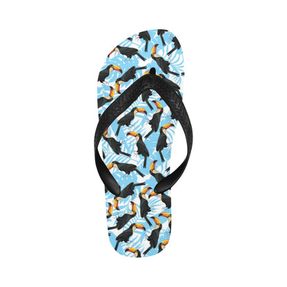 Toucan Print Design LKS303 Flip Flops