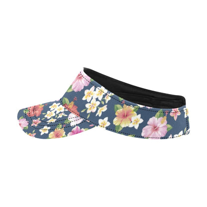 Hibiscus Sweet Print Design LKS304 Unisex Sun Visor