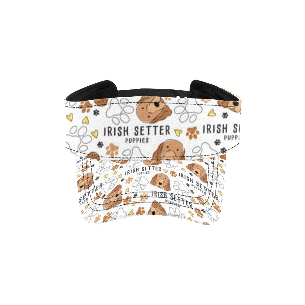 Setters Irish Print Design LKS301 Unisex Sun Visor