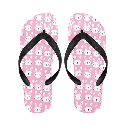 Rabbit Print Design LKS401 Flip Flops