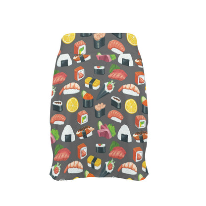 Sushi Print Design LKS302 17" Golf & Pickleball Skort with Pockets