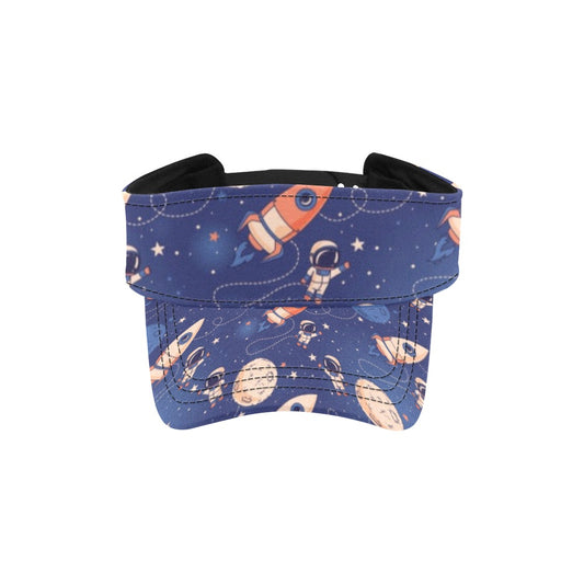 Space Astronaut Rocket Print Design LKS304 Unisex Sun Visor