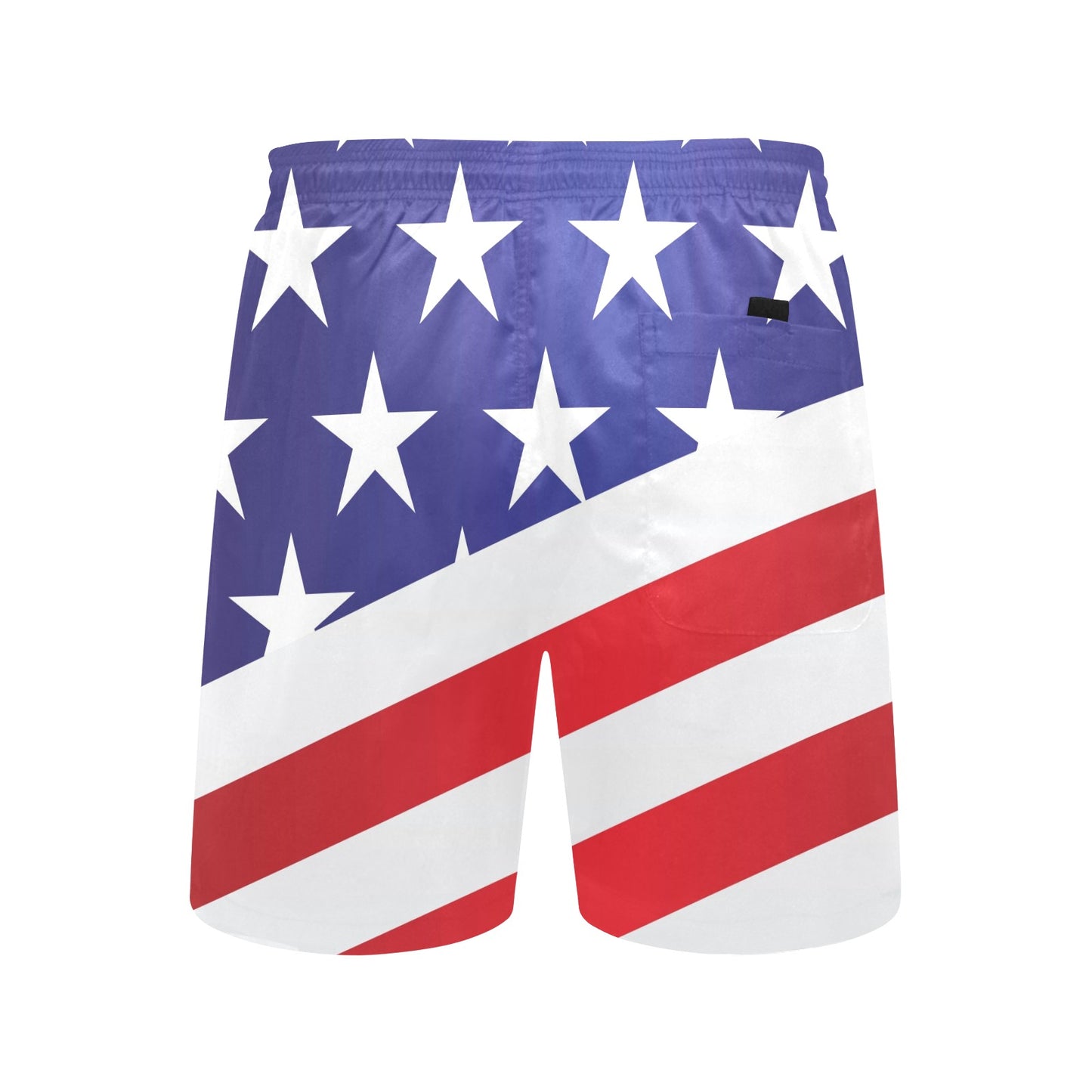 American flag Print Men's Swim Trunks Beach Shorts