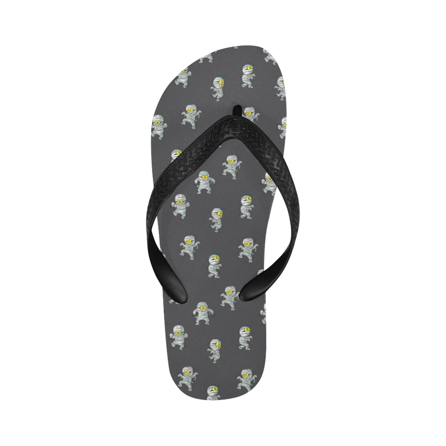 Mummy Print Design LKS305 Flip Flops