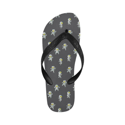 Mummy Print Design LKS305 Flip Flops