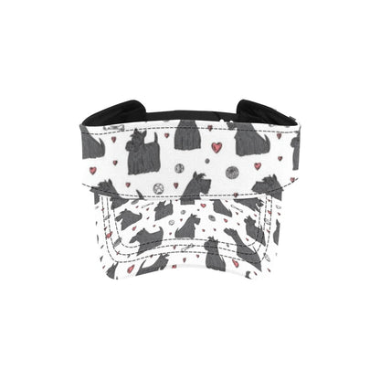Scottish Terriers Print Design LKS3015 Unisex Sun Visor