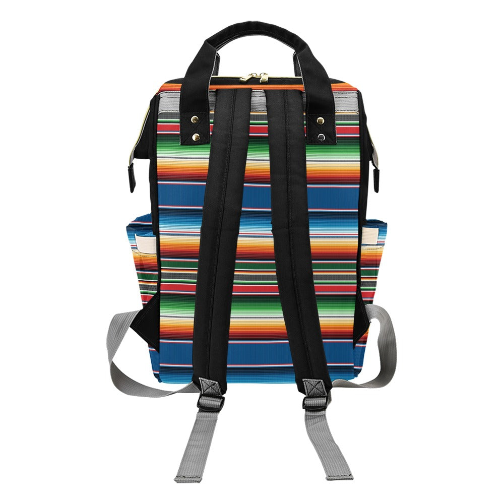 Serape Print Design LKS303 Diaper Bag Backpack
