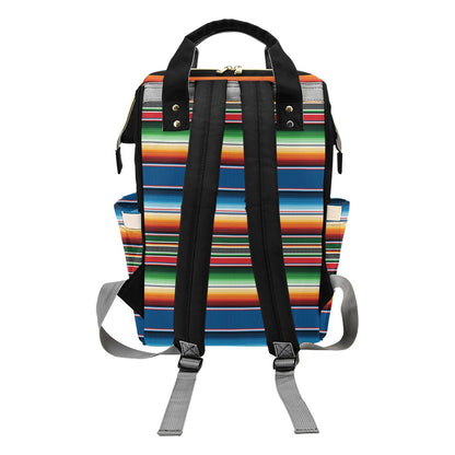 Serape Print Design LKS303 Diaper Bag Backpack