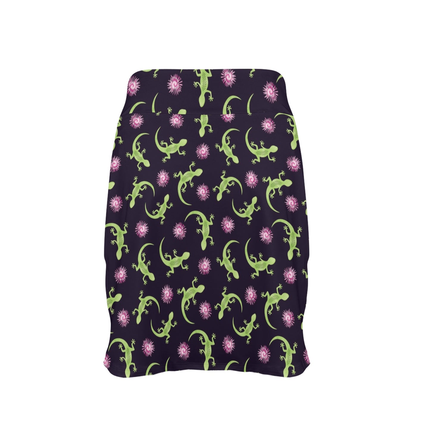 lizard Print Design LKS402 17" Golf & Pickleball Skort with Pockets