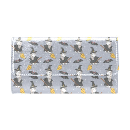 Witch Print Design LKS307 Women's Trifold Wallet