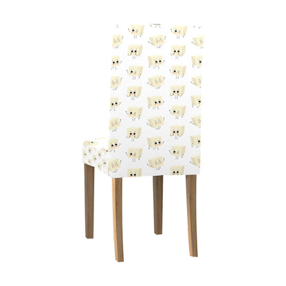 Tofu Print Design LKS301 Dining Chair Slipcover