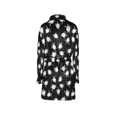 Sea Turtle Print Design LKS303 Women's Fleece Robe