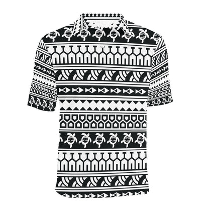 Samoan Pattern Print Design LKS303 Men Polo Shirt
