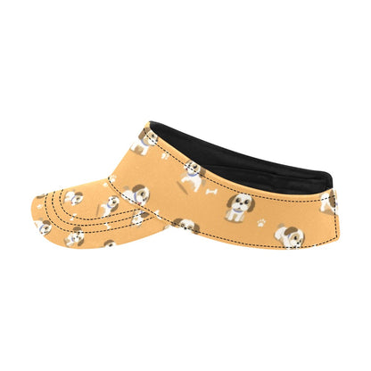 Shih Tzu Print Design LKS304 Unisex Sun Visor