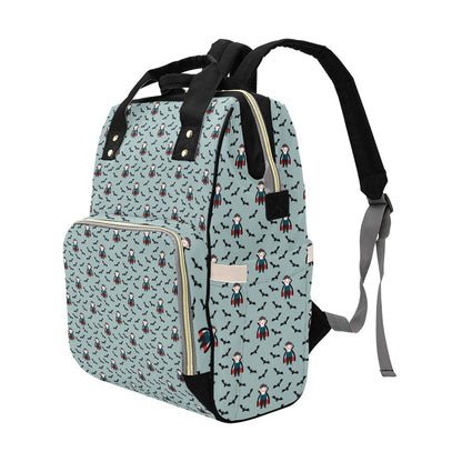 Vampire Print Design LKS304 Diaper Bag Backpack