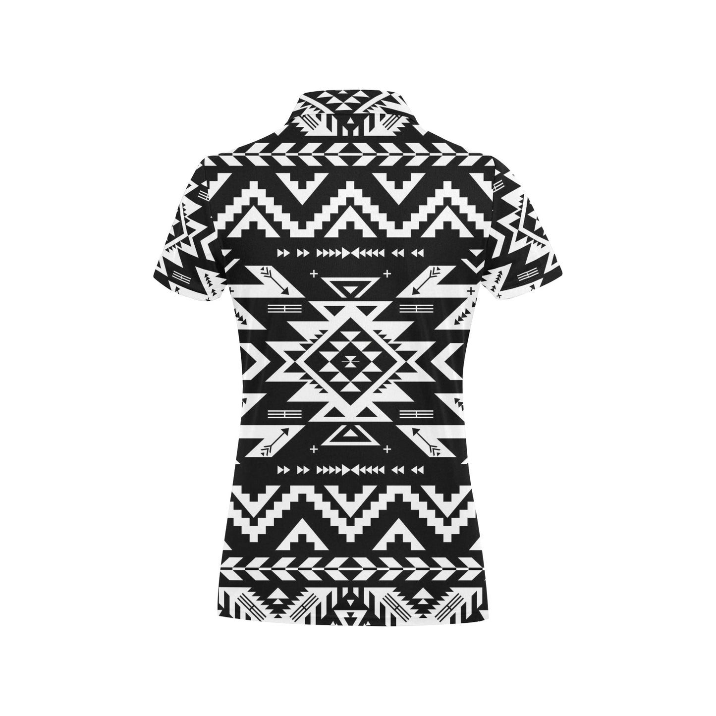 Tribal indians native aztec Women's Polo Shirt