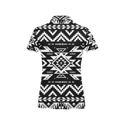 Tribal indians native aztec Women's Polo Shirt