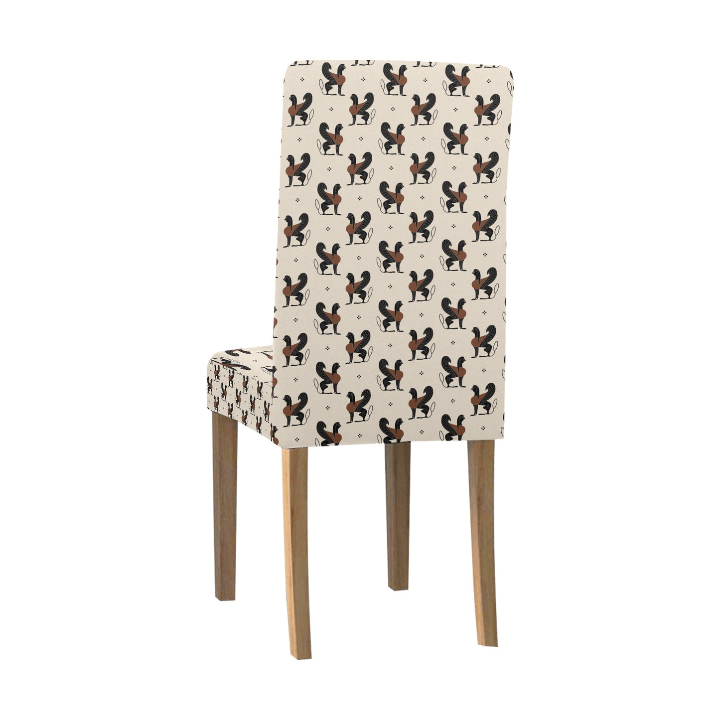 Ancient Greek Print Design LKS3010 Dining Chair Slipcover