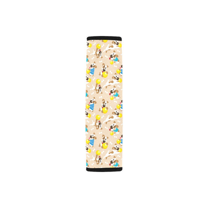 Russell Terriers Cute Print Design LKS304 Car Seat Belt Cover