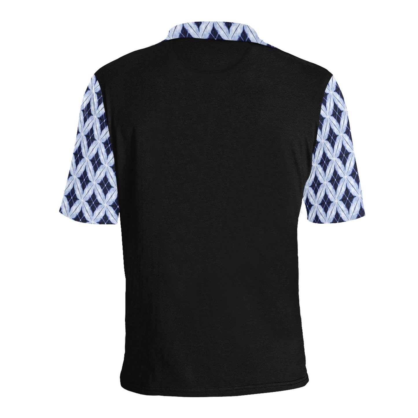 Tie Dye Print Design LKS308 Men Polo Shirt