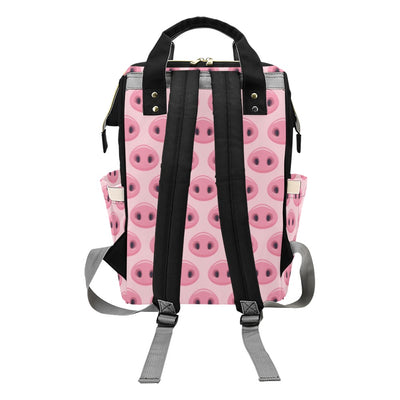 Pig Print Design LKS401 Diaper Bag Backpack