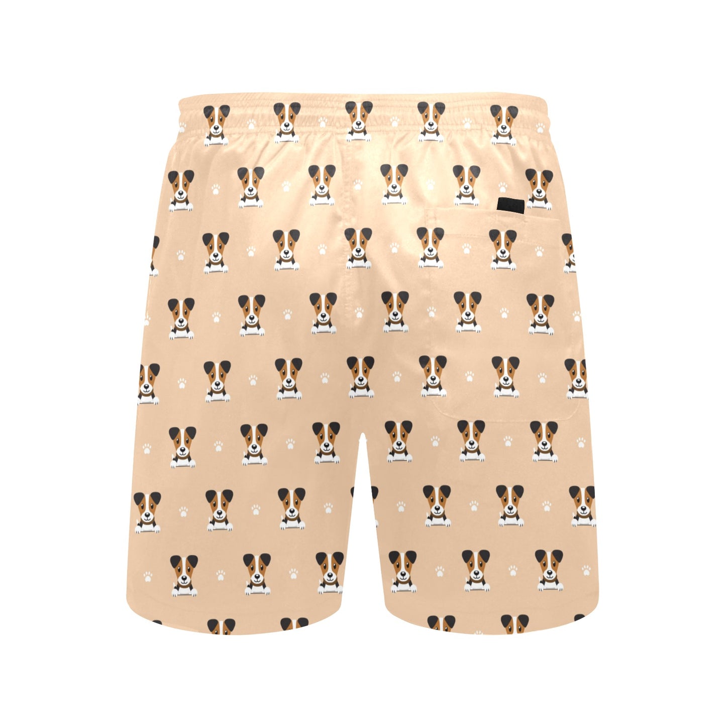 Russell Terriers Print Design LKS3011 Men's Swim Trunks Beach Shorts