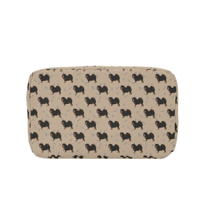 Tibetan Mastiffs Print Design LKS301 Insulated Lunch Bag