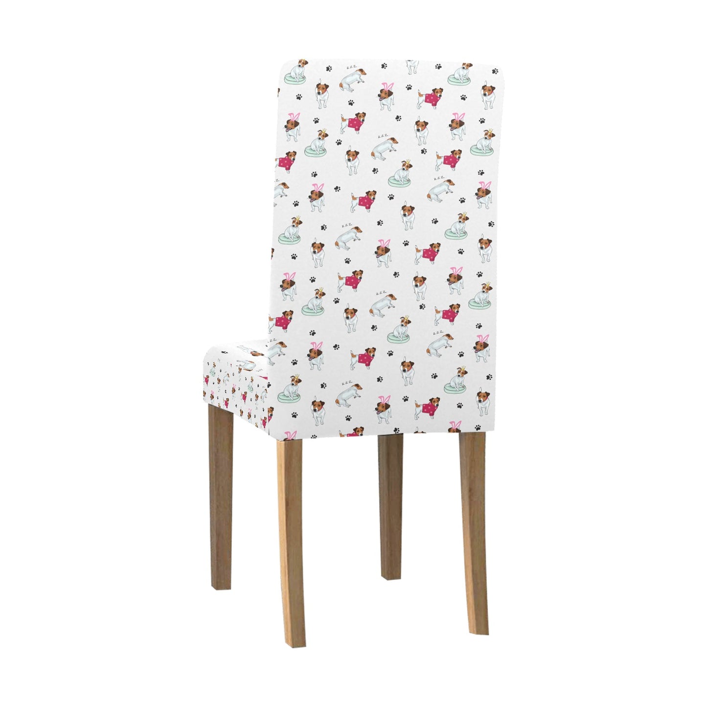 Russell Terriers Print Design LKS308 Dining Chair Slipcover