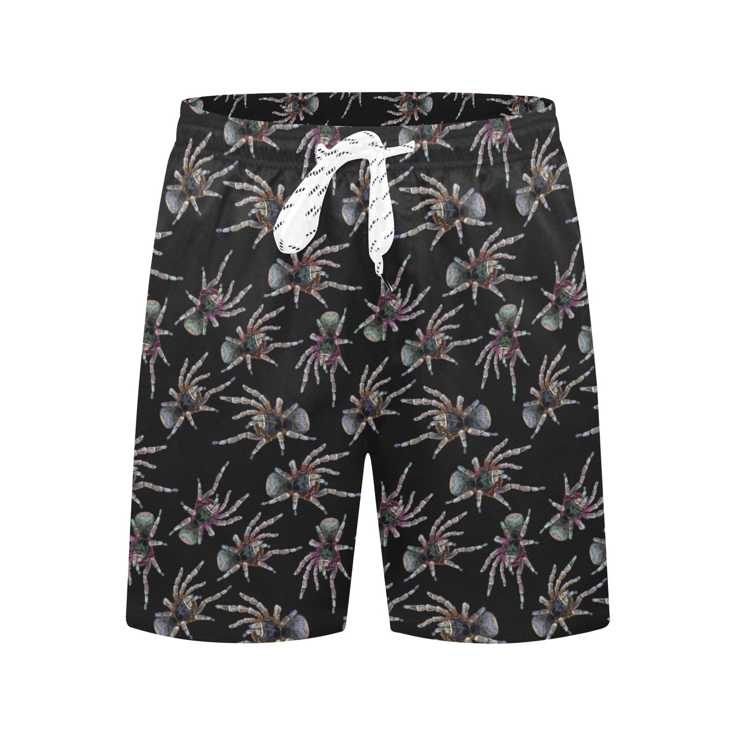 Tarantula Print Design LKS402 Men's Swim Trunks Beach Shorts