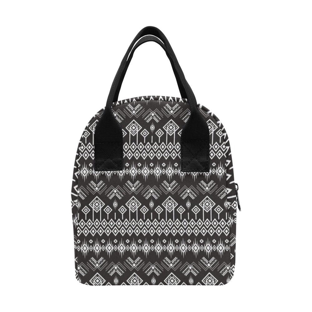 Tribal Pattern Print Design LKS304 Insulated Lunch Bag