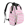 Rabbit Print Design LKS401 Diaper Bag Backpack