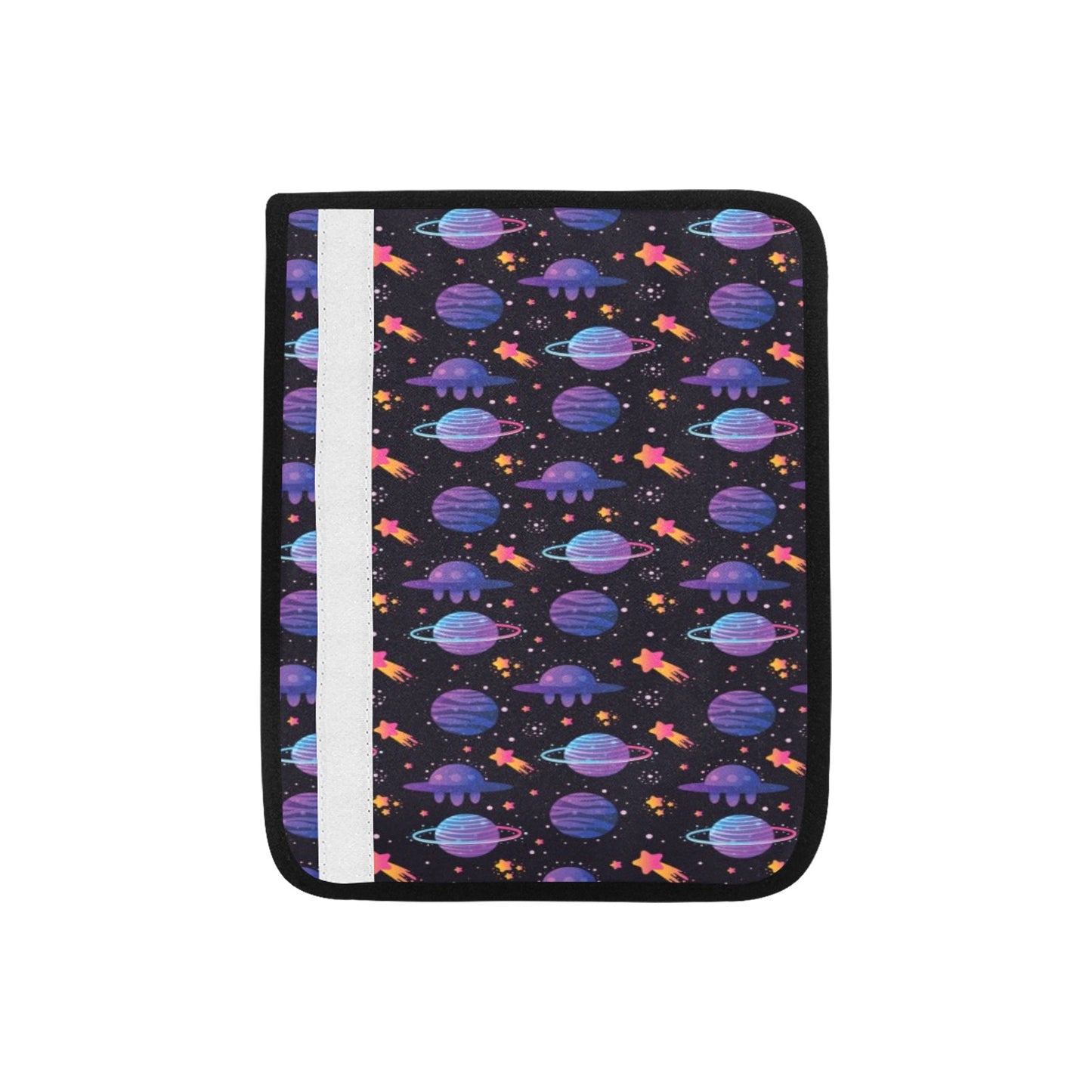 UFO Star Galaxy Print Design LKS308 Car Seat Belt Cover