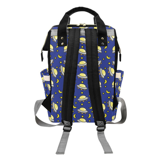 UFO Print Design LKS309 Diaper Bag Backpack