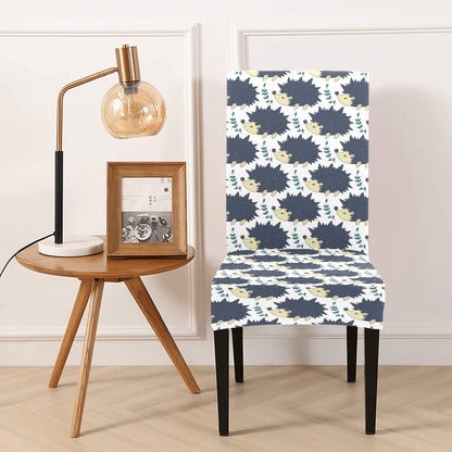 Hedgehog Print Design LKS401 Dining Chair Slipcover