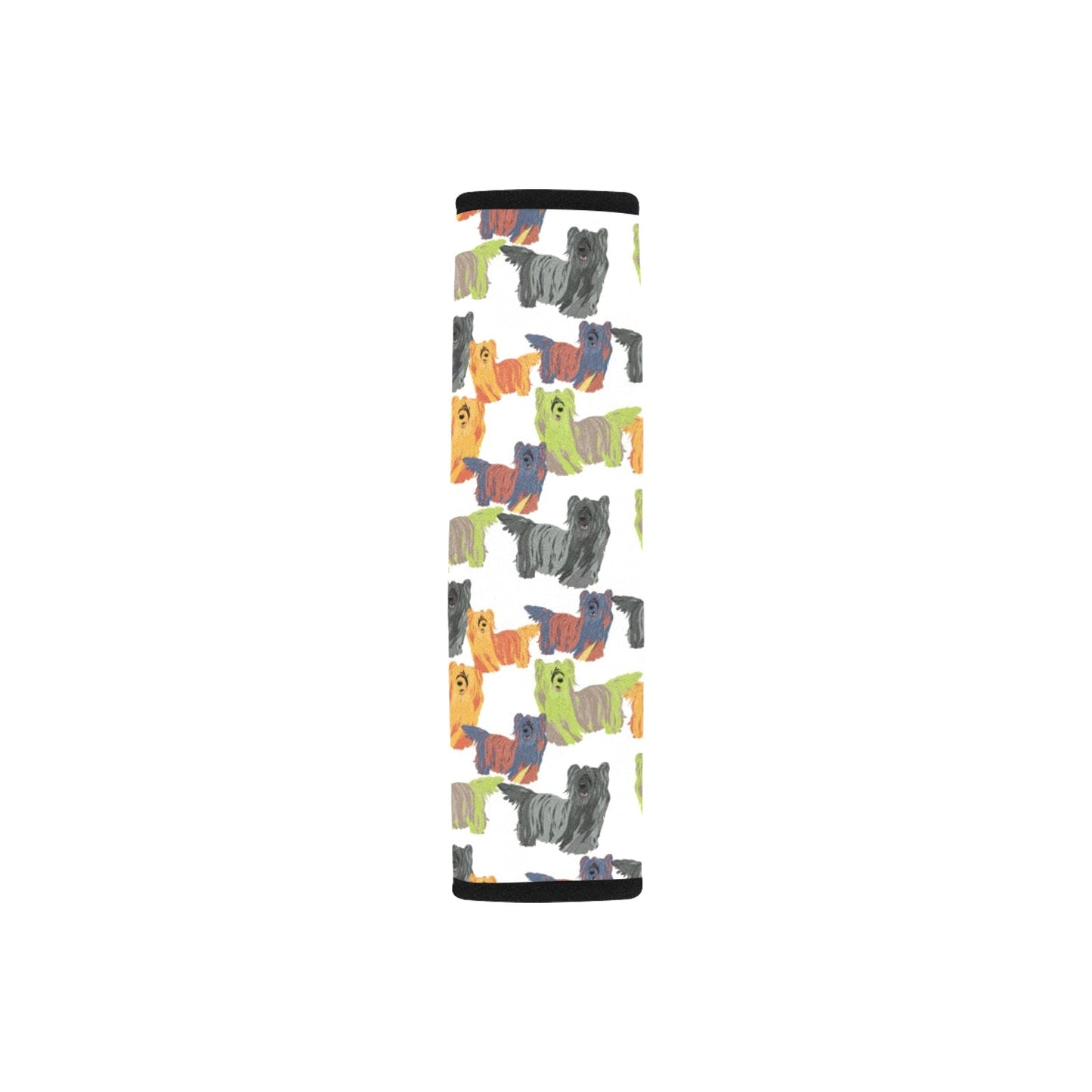 Skye Terriers Print Design LKS301 Car Seat Belt Cover
