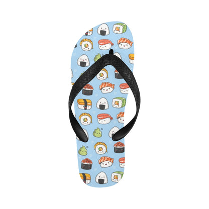 Sushi Print Design LKS303 Flip Flops